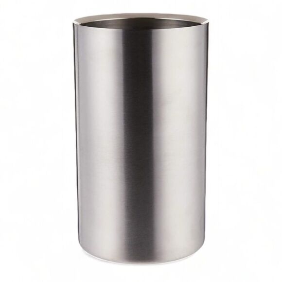 Stainless Steel Double Walled Insulated Wine Chiller Bucket - Picture 1 of 6